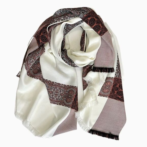 AboElala Accessories - AboElela Abugazala Woven Egyptian Bohemian Wrap Scarf Camel Throw 42”x72”